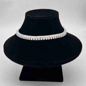 Silver Kismat Single Line Dal Design Anklets