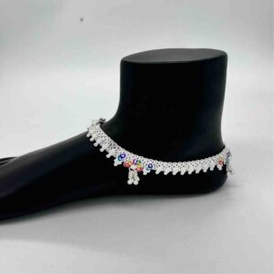 Silver Fancy Aagra Shalang Manka Fancy Design Payal