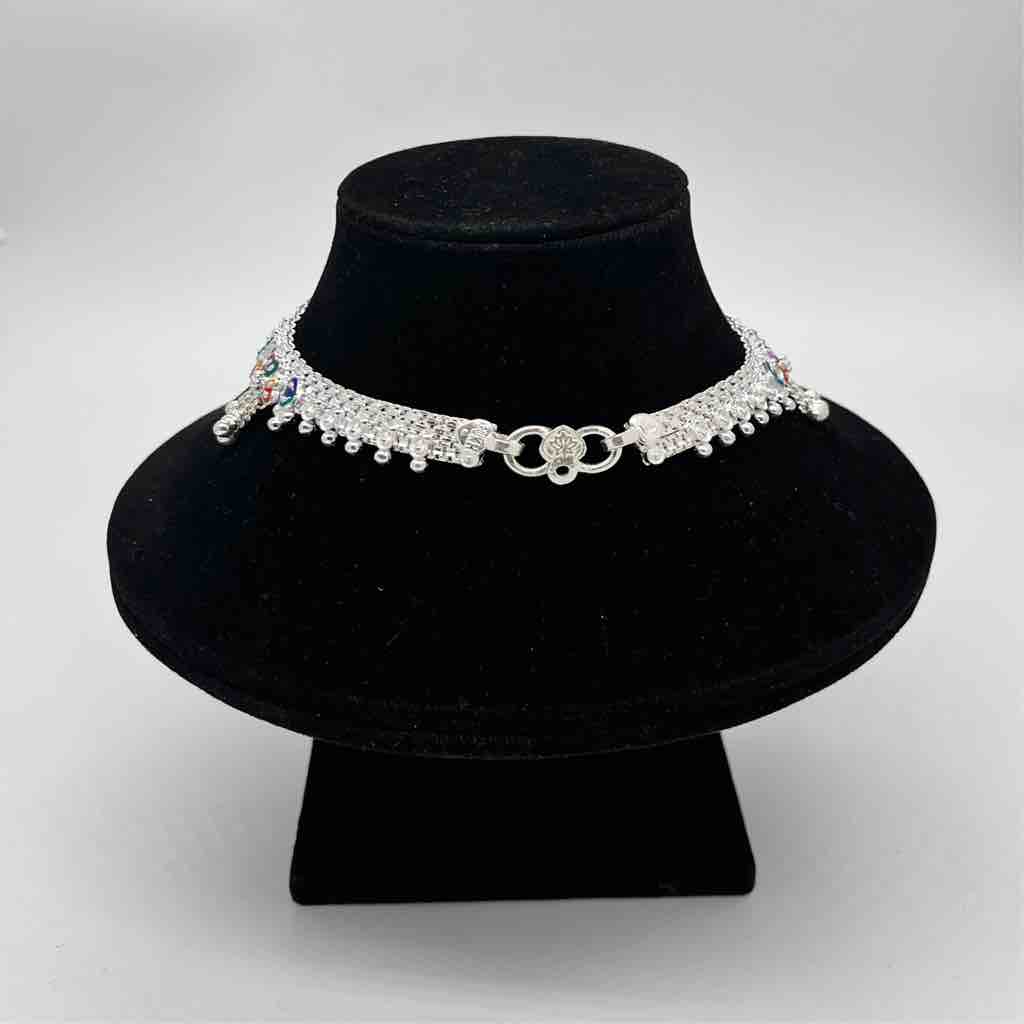 Silver Fancy Aagra Shalang Manka Fancy Design Payal
