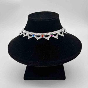 Silver aagra classical jull design anklets