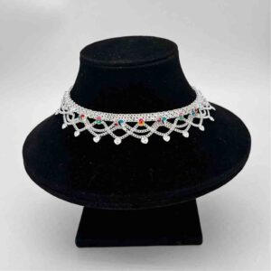 Silver Classical Light Weight Aagra Design Payal