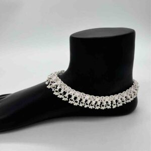 Silver jodhpuri Fancy Khusbu Design Payal