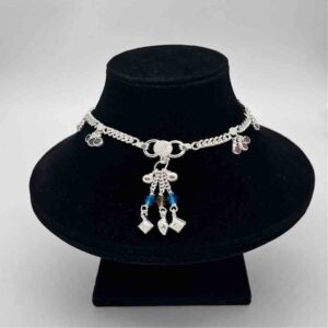 Silver Jodhpuri Fancy Light Weight Anklets