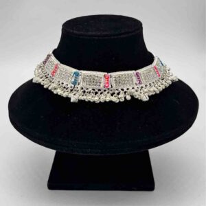 Silver Bombay Fancy Design Anklets