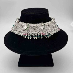 Silver Heavy Bombay Fancy Design Payal
