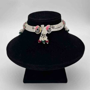 Silver Bombay Fancy Design Anklets