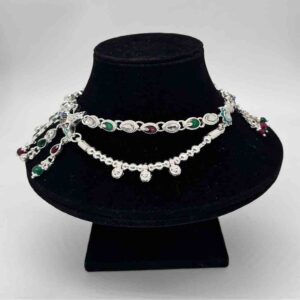 Silver Bombay Fancy Design Payal