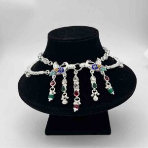 Silver Bombay Fancy Design Payal