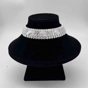 Silver Kismat Fancy Patta Design Payal
