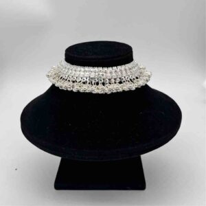 Silver Fancy Kismat Ahmdabadi Payal Chumchum Design