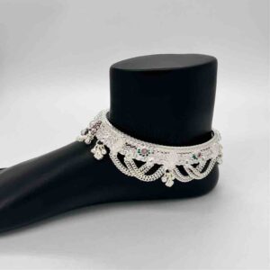 Silver Fancy Light Weight Ahmdabadi Jull Payal