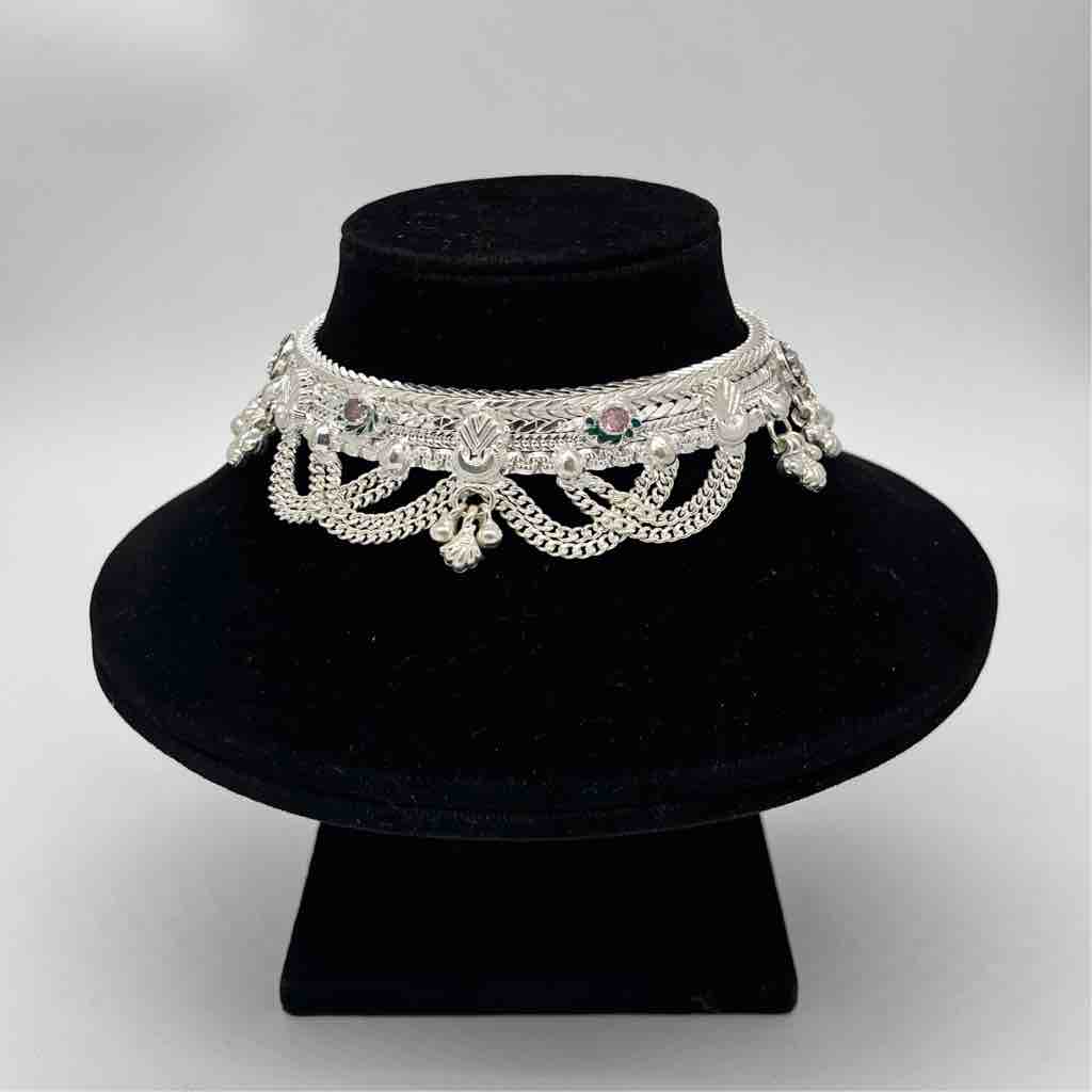 Silver Fancy Light Weight Ahmdabadi Jull Payal