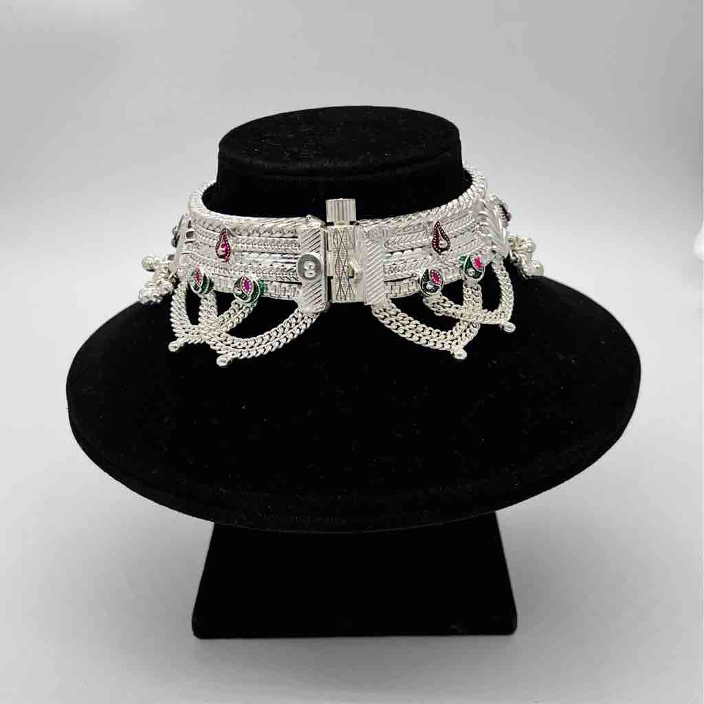 Silver Fancy Heavy Ahmdabadi Payal