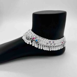 Silver Fancy Kismat Payal