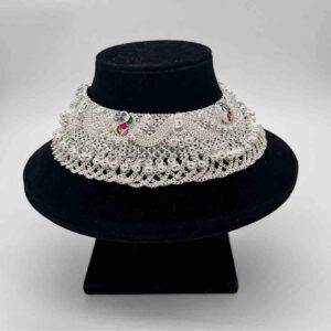 Silver Fancy Aagra Heavy Jull And Chumchum Payal