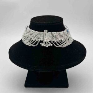 Silver Fancy Aagra Jull Design Anklets
