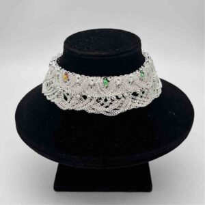 Silver Fancy Aagra Jull Design Anklets