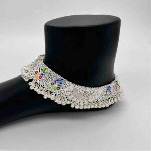 Silver fancy aagra chumchum payal