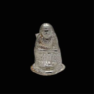 Silver Sai Baba Idol