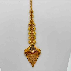 916 Gold Antique Design Hair Chain