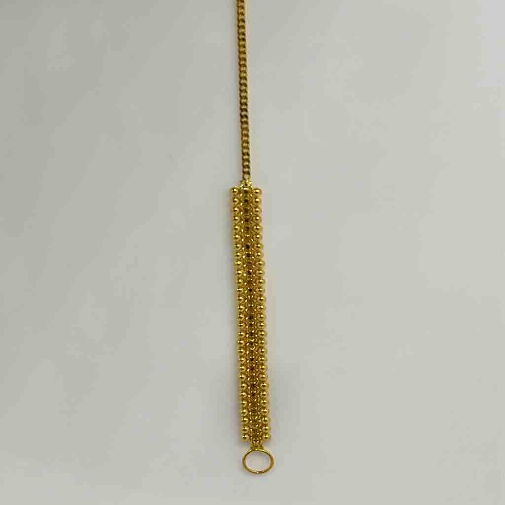 916 Gold New Simple Design Earchain