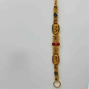 916 gold fancy earchain