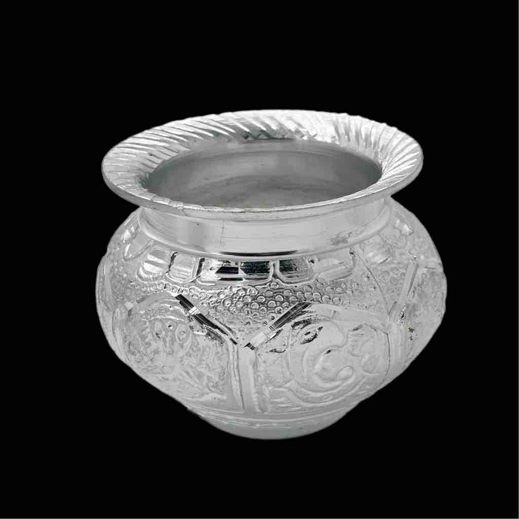 Silver plated Silver  Kalash Design Idol