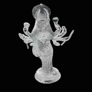 Silver Plated big size sadhi ma idol