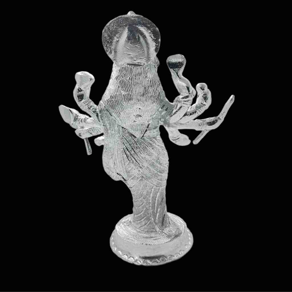 Silver Plated big size sadhi ma idol
