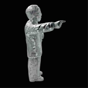 Silver Plated Dr. baba saheb bhimroa ambedkar idol