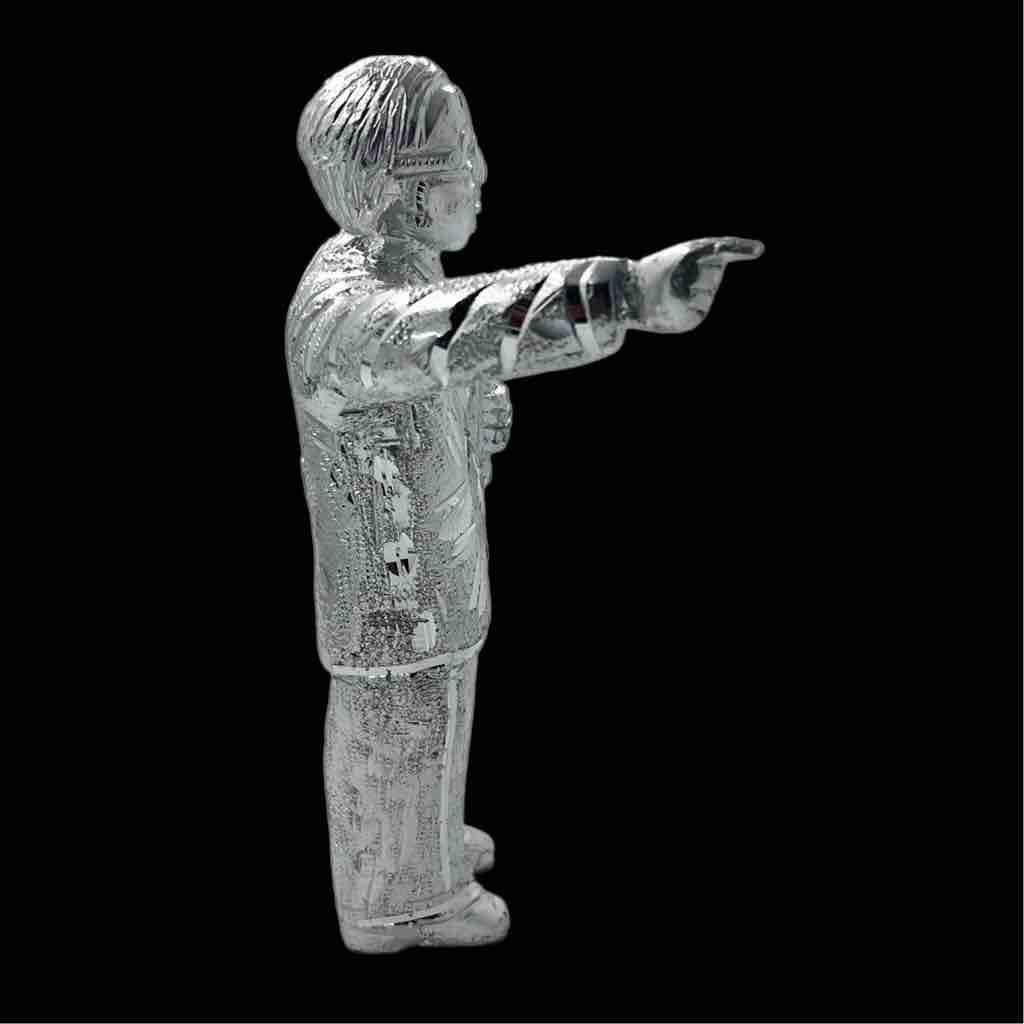 Silver Plated Dr. baba saheb bhimroa ambedkar idol