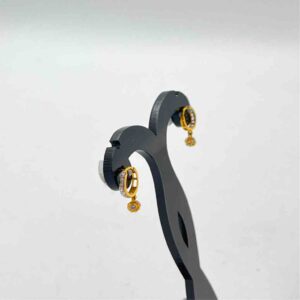 18k Gold Latkan Diamond Earrings