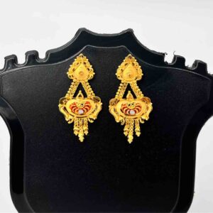 916 Gold Fancy Set Earrings