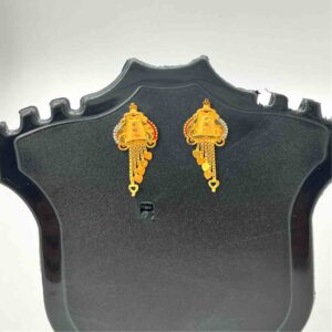 916 Gold Classic China Design Earrings