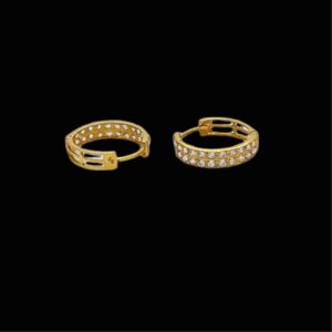 18k Gold Diamond Earrings