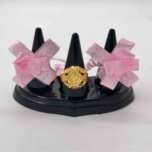 916 Gold Nazrana Gents Ring