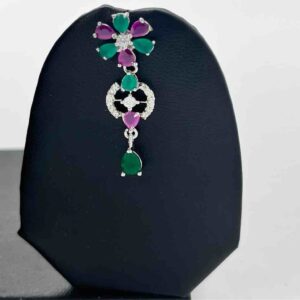 925 Streling Silver Multi Design Necklace Set