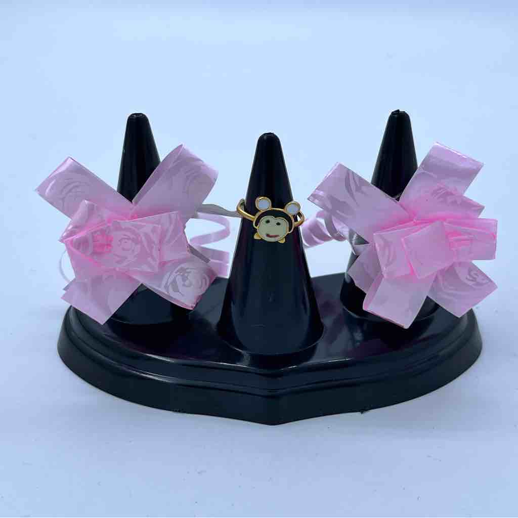916 Gold Bachha Adjustable Kartoon Design Ring