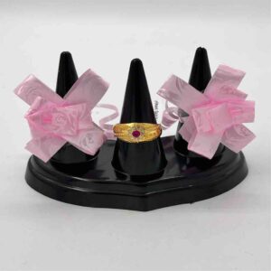 916 Gold Pink Diamond Ring