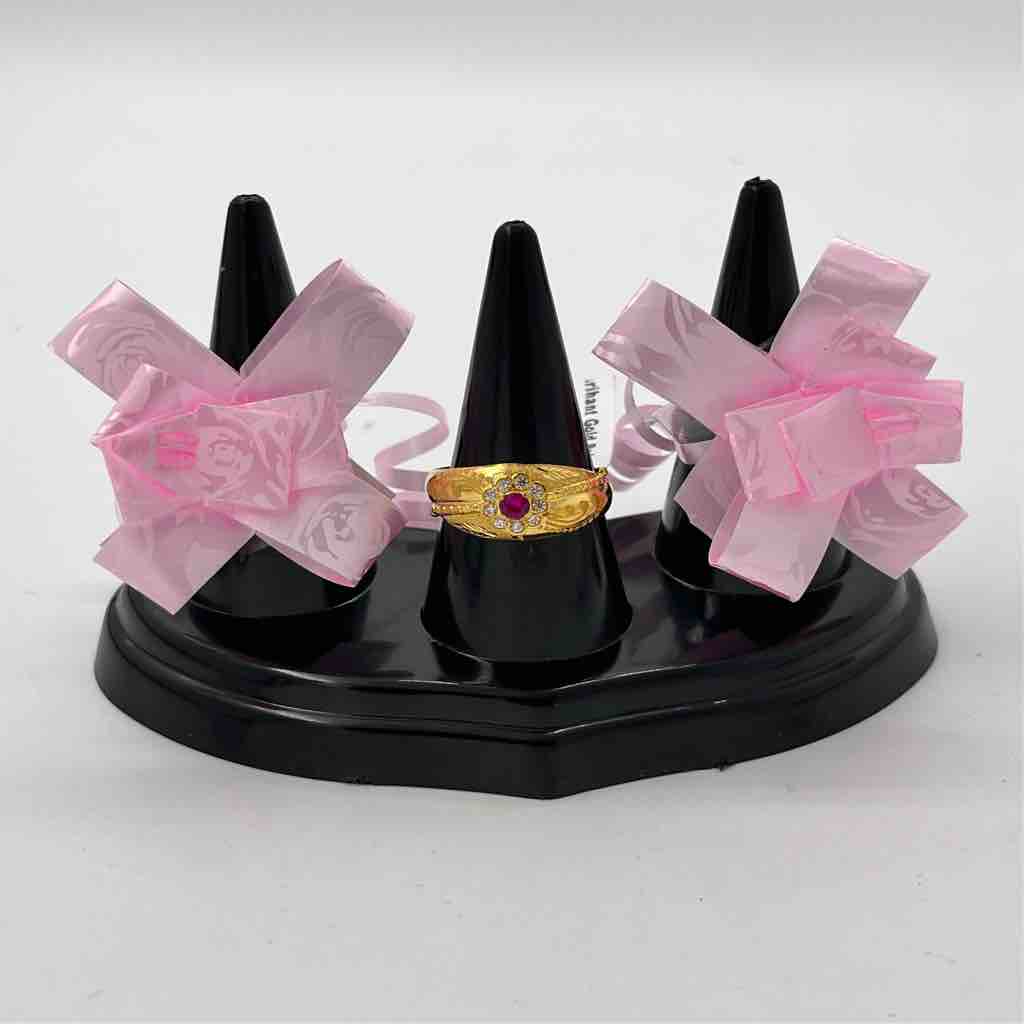 916 Gold Pink Diamond Ring