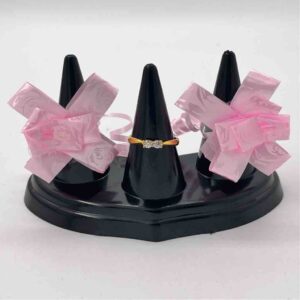 916 Gold Diamond Ladies Ring