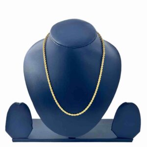 916 Gold Hollow Rassi Design Chain