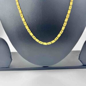 916 Gold Biscuit Design Chain