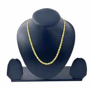 916 Gold Biscuit Design Chain