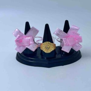 916 Gold Flower Design Ring