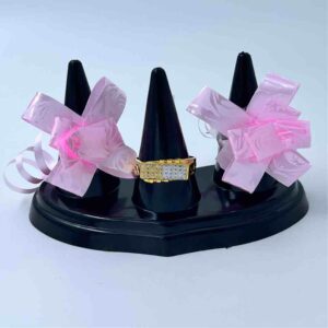 916 Gold Platinum And Gold Diamond Ring