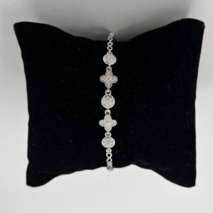 925 Sterling Silver Diamond Bracelet