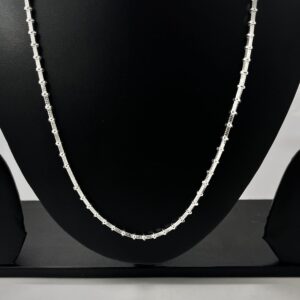 Silver Box Rava Design Chain