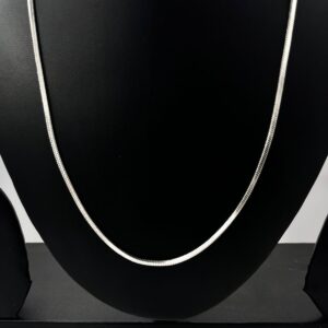 Silver box chain