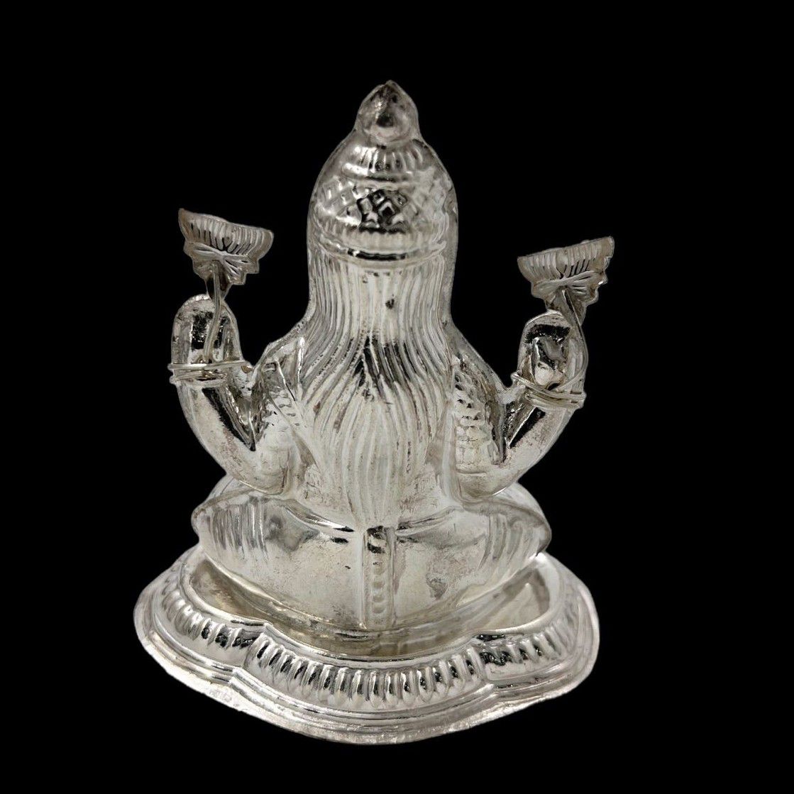 Silver laxmi ji idol